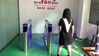 Barrier Automatic Opening Swing Turnstile Access Control System