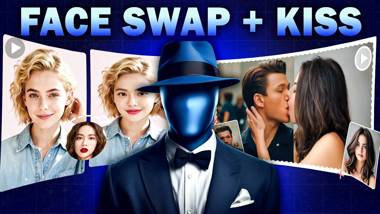 Face Swap AI & AI Kissing Video Generator😱 | Free Face Swap AI Online