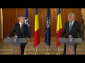 NATO Secretary General with the Prime Minister of Romania, 9 OCT 2017