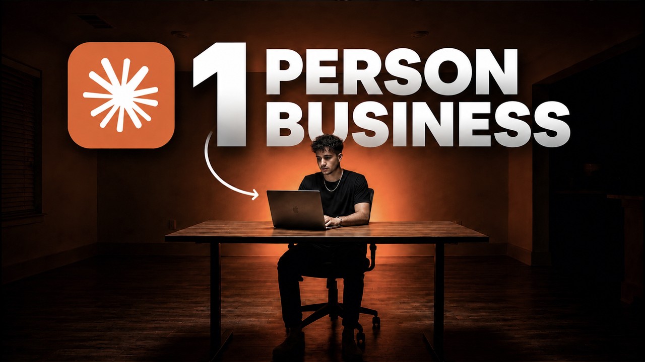 How I'd Start a $10K/Month One-Person Business With Claude