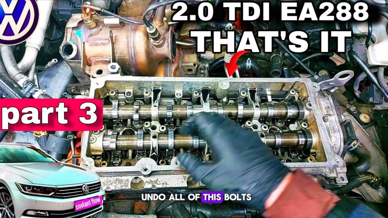 ea288 2.0 tdi main problem why coolant overflows? (part 3)