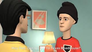 Edd Behaves At Texas Roadhouse And Gets Ungrounded