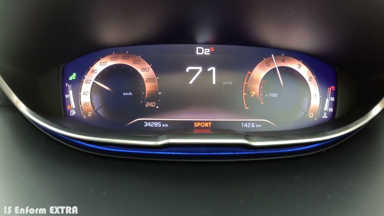Peugeot 3008 1.6 Turbo P84 Acceleration : 0-100 km/h 0-160 km/h