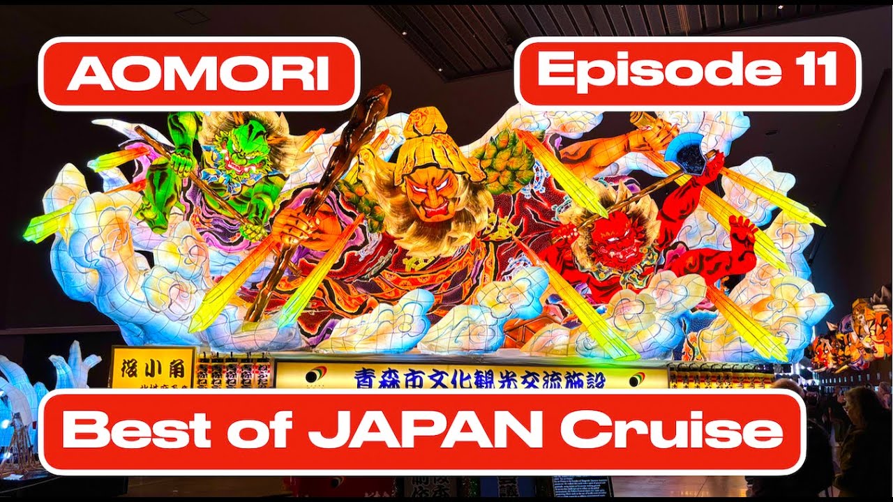 Celebrity Millennium "Best of Japan" Last Day in Aomori at Nebuta Museum and Temple