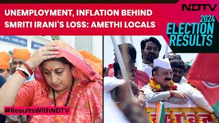 Amethi Election Results | Unemployment, Inflation Behind Smriti Irani's Loss, Say Locals In Amethi