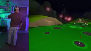 Oculus Quest 2 - Beginner Tries Top Golf with Pro Putt - Um... I Mainly Wanted the Top Golf Thing...