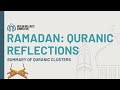 Ramadan 2024  night 30 summary of quranic clusters