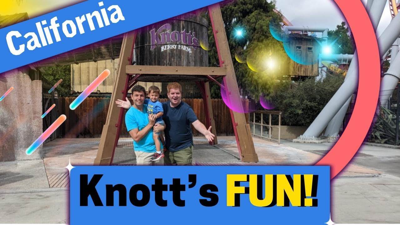 Knott Fun Knott's Berry Farm 2022 | Coasters Snoopy and Family Fun - YouTube
