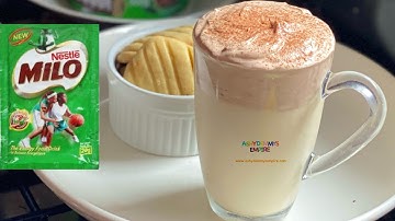 DALGONA MILO WITHOUT MIXER, WHIPPING CREAM, OVALETTE