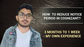 How to reduce notice period | My own experience