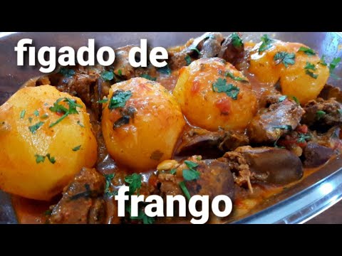 FÍGADO DE FRANGO COM BATATAS NA PRESSÃO 🥰👏😋