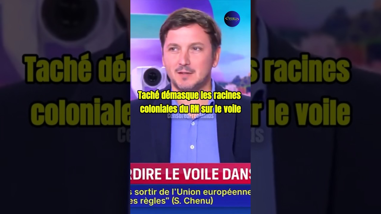 "Vous renouez avec l'OAS" : Taché cloue le RN sur le voile