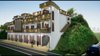 Residential Building And Commercial Portion Design By Engr. Ihsan Khan