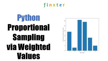 Proportional Sampling Using Weighted Values