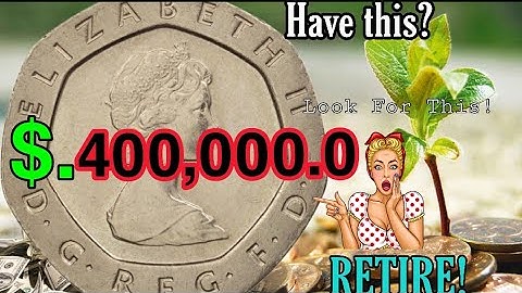 ZELDZAME munten van 20 PENCE in het VK, ter waarde van wel $400.000! Britse munten van 20 PENCE, ...