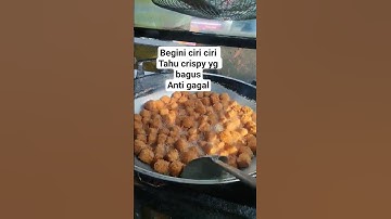 Thumbnail of ciri ciri tahu crispy yg berhasil super crispy #tahucrispy #jajanan #cemilan #kuliner