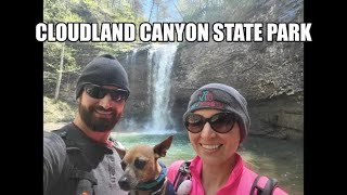 Full time RV living: Beautiful waterfalls at Cloudland Canyon State Park