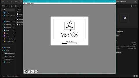 How to run MacOS System 7.5.5 on Windows using Mini vMac