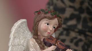 Vintage Angel Figurine with Animals by Valerie on QVC