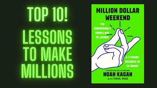 Million Dollar Weekend Summary Noah Kagan - Top 10 Lessons