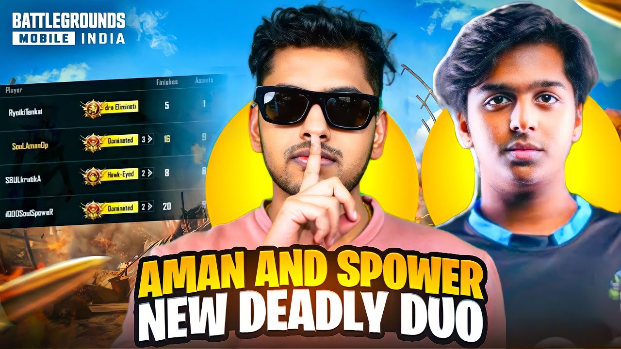 Aman Spower The New Deadly Duo🥵 ft. @officialscoutop @KrutikaPlays