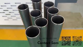 Automatic tube chamfering machine 