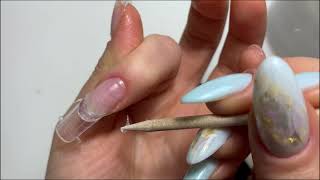 CORRECT selection of form | Nail extension with upper forms ACRIGEL