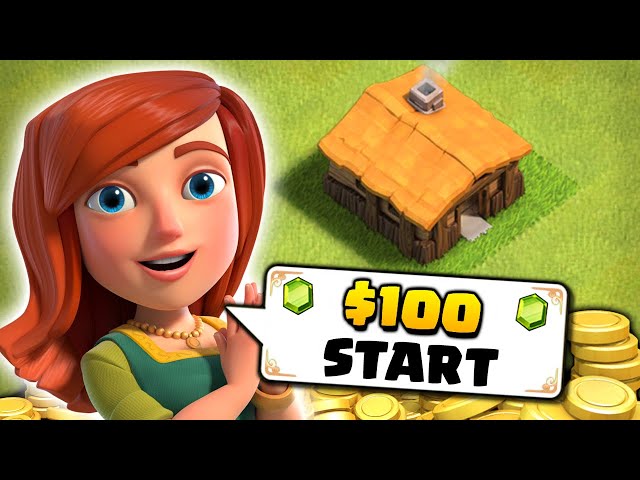 Coc☆ Where $100 Gets You on a New Account in Clash of Clans! - YouTube