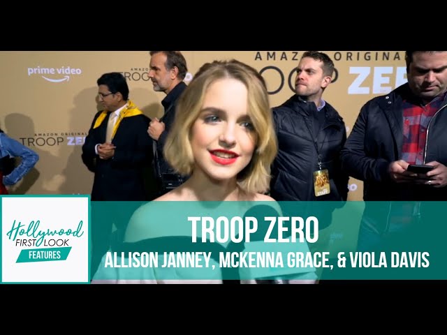 Troop Zero's Viola Davis, Allison Janney, Jim Gaffigan, and Mckenna Grace  talk dealing with bullies