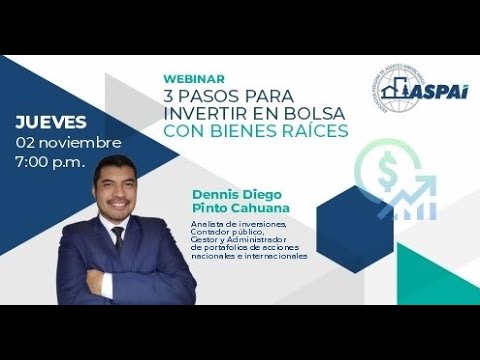 3 PASOS PARA INVERTIR EN BOLSA CON BIENES RAÍCES
