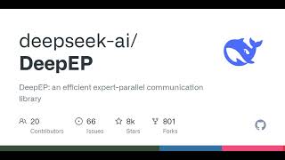 GitHub - deepseek-ai/DeepEP: DeepEP: an efficient expert-parallel communication library