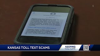 Toll text scam sent to thousands in Kansas, surrounding areas
