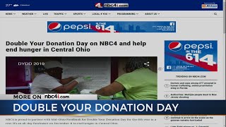 Double Your Donation Day on NBC4 and help end hunger in Central Ohio