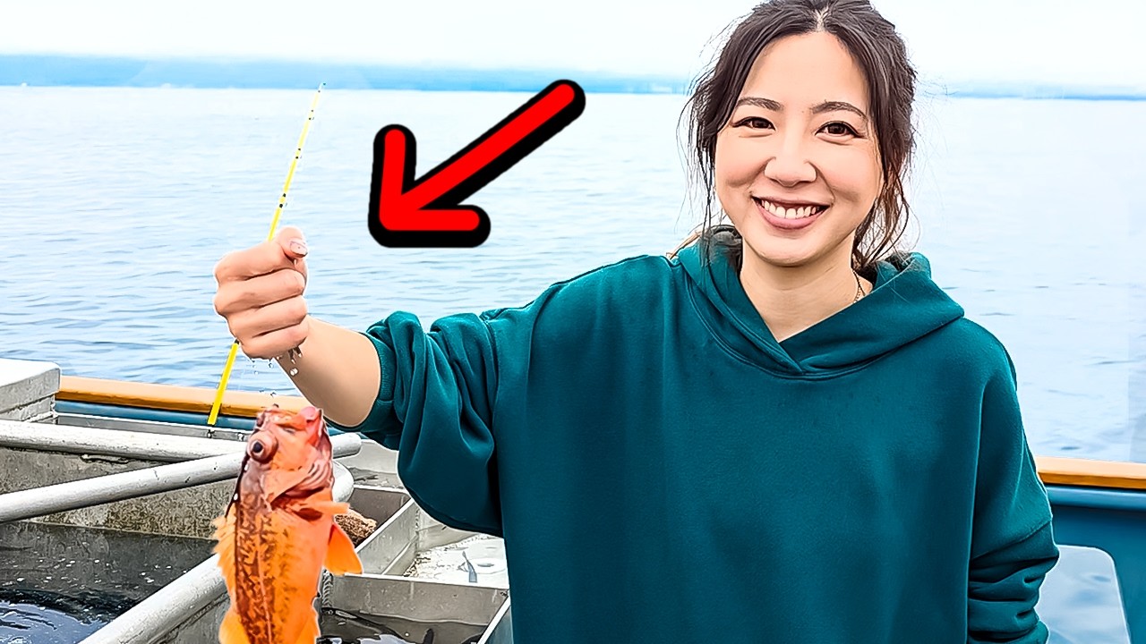 I finally caught a fish