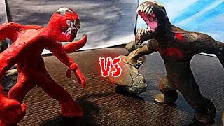 Carnage vs Riot Plasticine Animation/Карнаж vs Райот Пластилиновая анимация.#веном#веном2