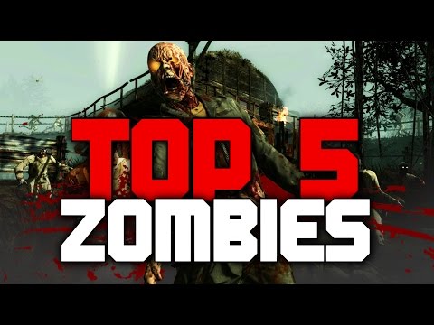 My Top 5 Favorite Zombies Maps in Call of Duty!