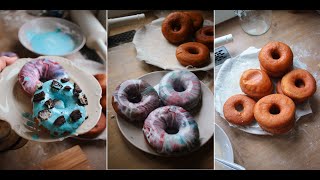 🍩 Wegańskie pączki z dziurką bez jajek, mleka i masła 🍩 🍩 Wegańskie pączki z dziurką bez jajek, mleka i masła 🍩