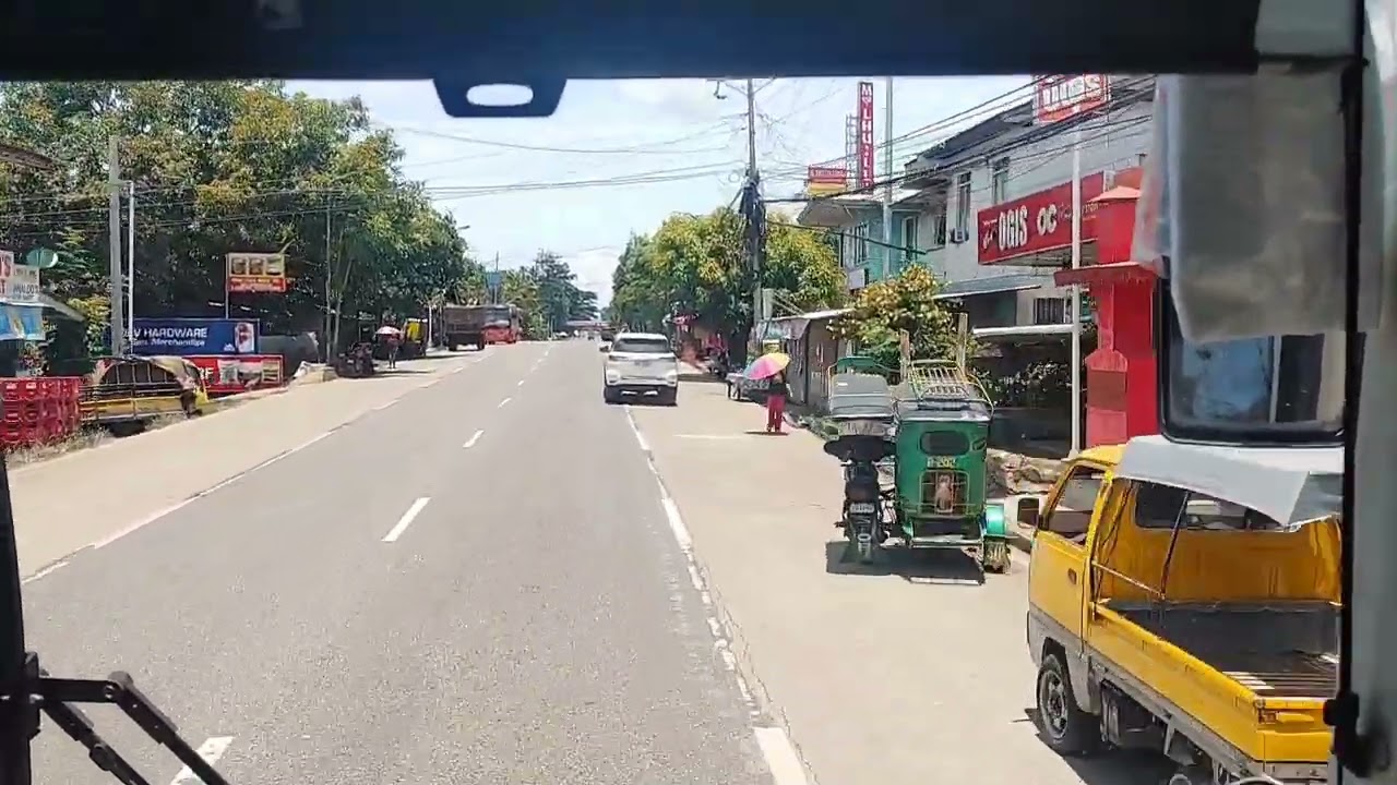 Ozamis City to Cagayan de ori City Commute #Bus travel.