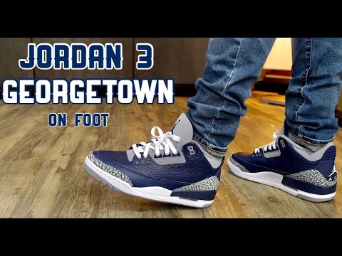 jordan 3 georgetown outfit
