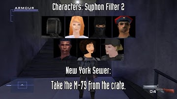 Syphon Filter 2 - Two Player and Imperium Unlockables