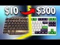 $10 Keyboard vs $300 keyboard