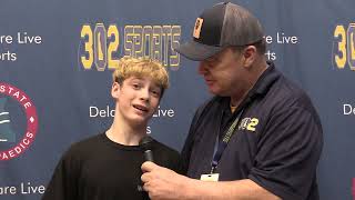 Freshman Luca Seramone Of Delaware Military 106 Lb Delaware State Champion