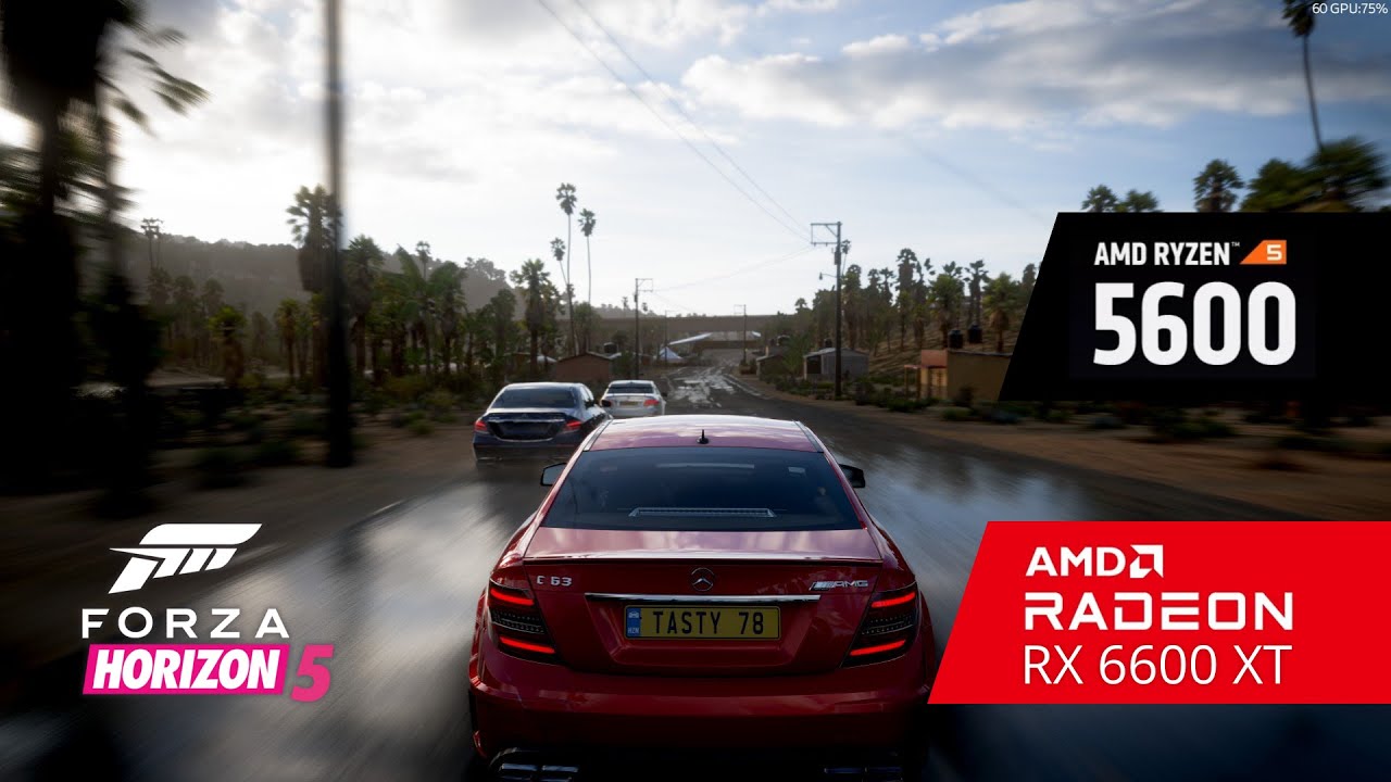 RX 6600 XT + Ryzen 5 5600 - Forza Horizon 5 1080p Performance Test in 2026