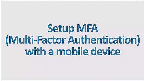 Set up multi-factor authentication with a mobile device in Microsoft 365