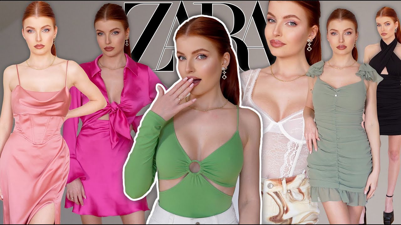 OGROMNY HAUL Z ZARY! 😱 MIERZYMY SUKIENKI NA WESELE, IMPREZY I UBRANIA NA CO DZIEŃ 😍