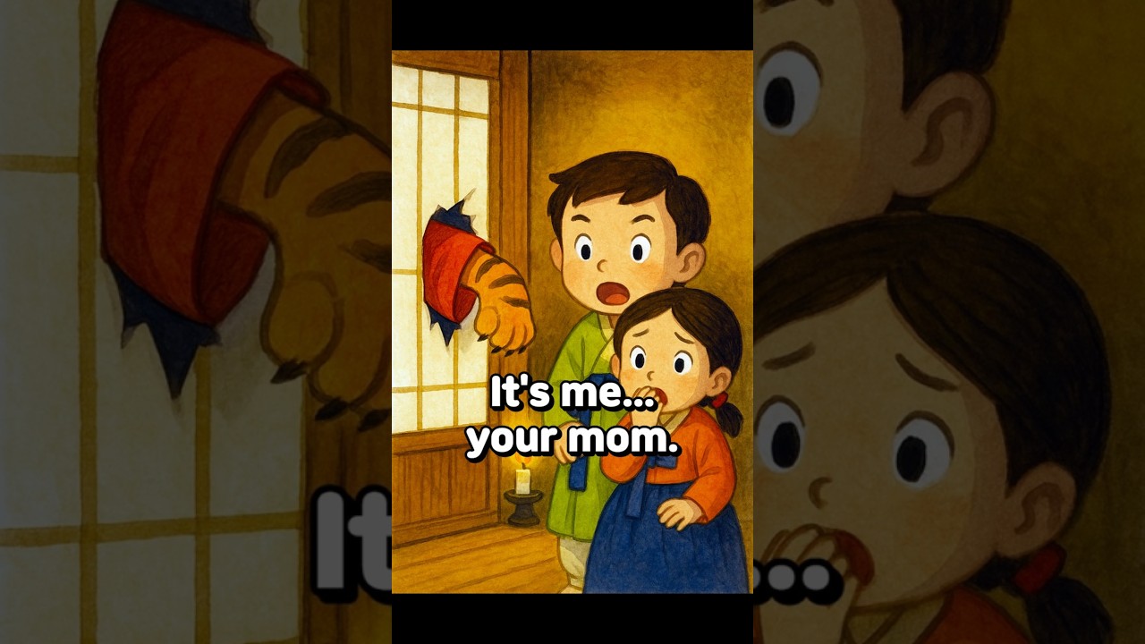 🐯 A Tiger Ate Their Mother. Then Wore Her Clothes👕?! [해와달이된오누이] 