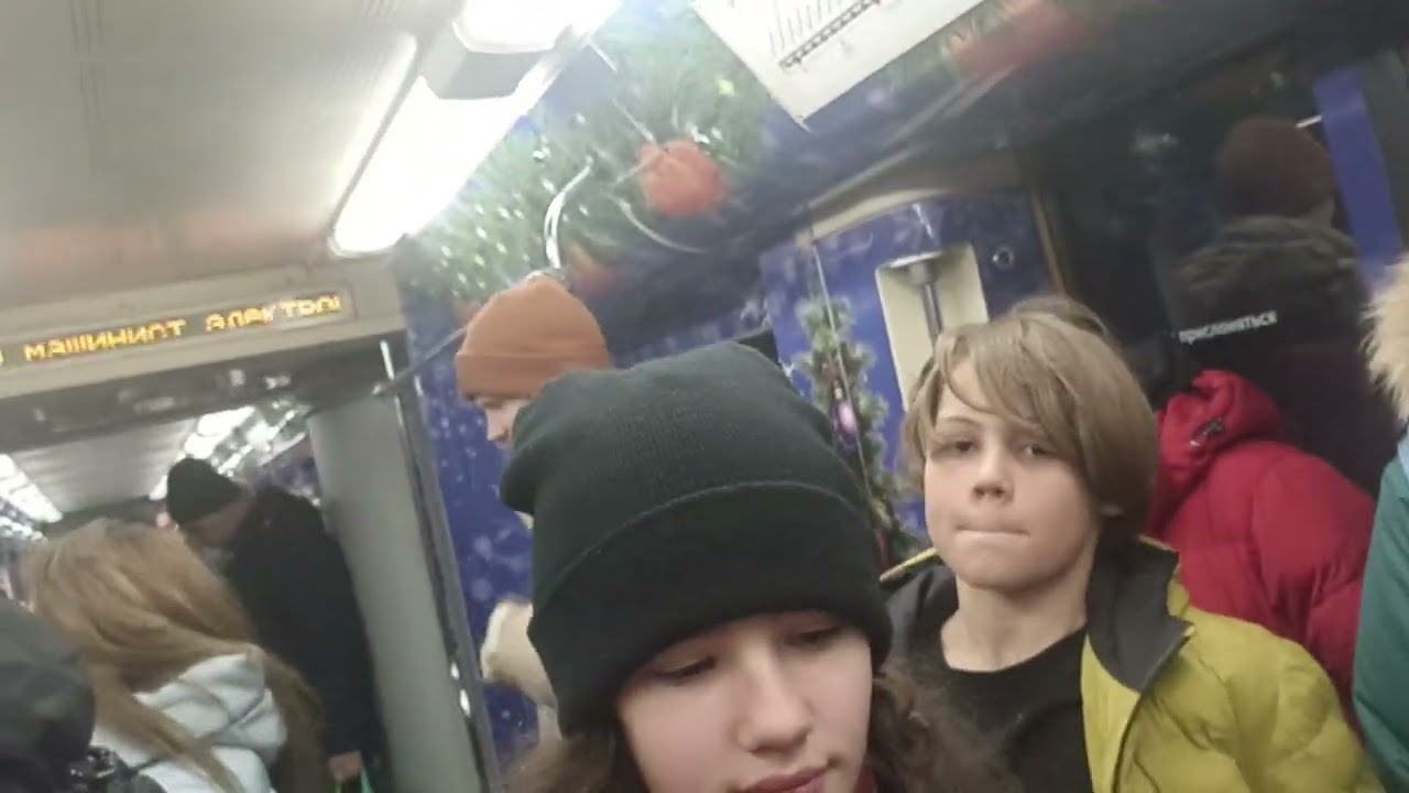 НОВОГОДНИЙ!!! Поездка на Русиче от Охотного ряда до библиотеки имени Ленина