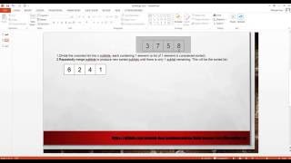 Merge Sort - python [Imagineer]