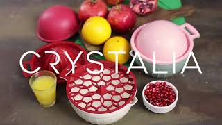 Crystalia Pomegranate Deseeder and Citrus Lemon Squeezer