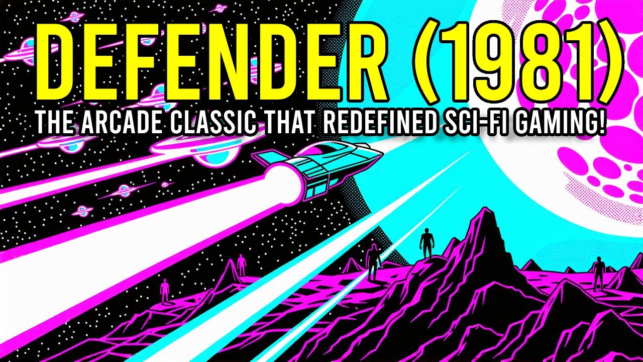 Defender Arcade Game Graphics 720x1280